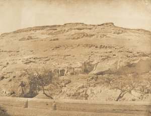 Lycopolis的古墓群，Syout，1849-50。 作者 马克西姆·杜营