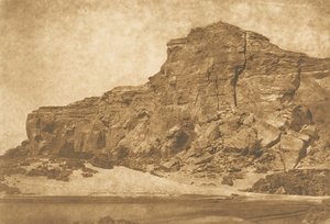 杰贝尔-阿布西尔--第二白内障的左岸，1850年3月25日。 作者 马克西姆·杜营