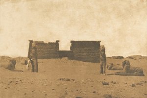 1850年4月3日，来自塞波纳神庙的Dromos。 作者 马克西姆·杜营