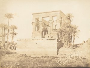 位于菲莱的大Hypometre或Typhonium--从东方看，1849-50。 作者 马克西姆·杜营