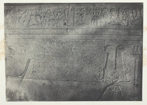 菲罗的伊希斯大神庙，德莫西语铭文，努比亚，184951，1852年印刷。 作者 马克西姆·杜营