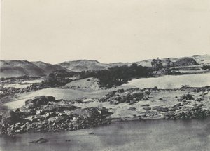 上埃及。第一白内障的入口，1850年。 作者 马克西姆·杜营