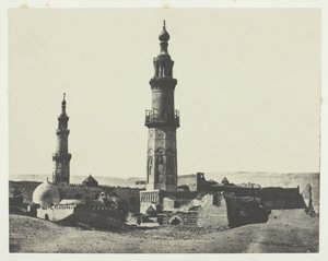 Aly-Bey清真寺，Girgeh，上埃及，1849-1951，1852年印刷。 作者 马克西姆·杜营