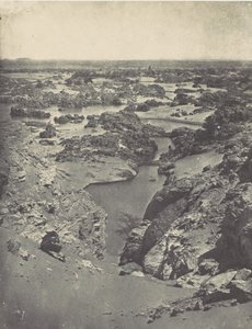 努比亚。第二条白内障的骑兵视图，1850年。 作者 马克西姆·杜营