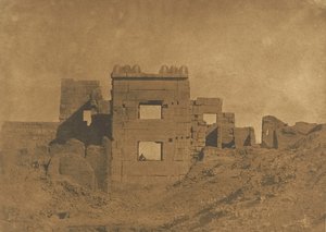 Rhameses-Meiamoun的展馆或Gynecae，在Medinet-habou，1849-50。 作者 马克西姆·杜营