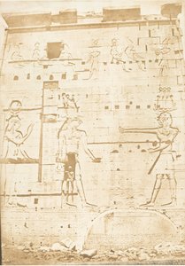 1850年4月13日，在菲莱，伊希斯神庙的第二座塔楼。