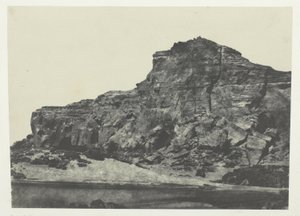第二大瀑布，Dgebel-Aboucir；努比亚，《埃及、努比亚、巴勒斯坦和叙利亚》（1852 年）画册中的第 112 张图片 作者 马克西姆·杜营