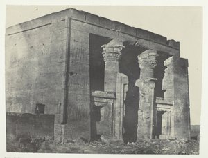 努比亚Naos的Temple De Dakkeh，184951，1852年印刷。 作者 马克西姆·杜营