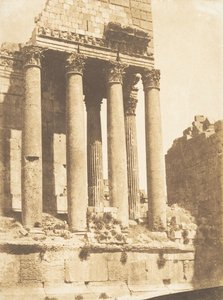 朱庇特神庙，Baâlbek Héliopolis，1850年9月15日。