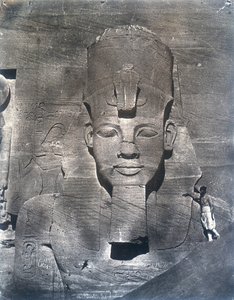 拉美西斯二世的巨大雕像，1852年