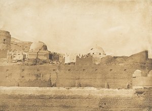 Siut的穆斯林墓葬，1849-50。 作者 马克西姆·杜营