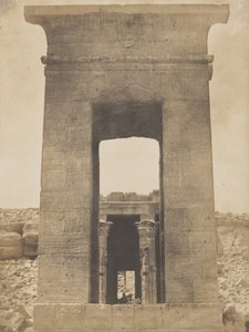 [埃及风景]，1849-51。 作者 马克西姆·杜营
