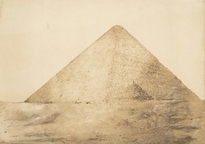 1849年12月，从东南角看大切普斯金字塔。 作者 马克西姆·杜营