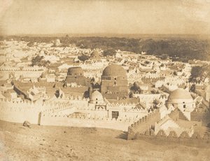 西奥特公墓的总图，1849-50年。 作者 马克西姆·杜营