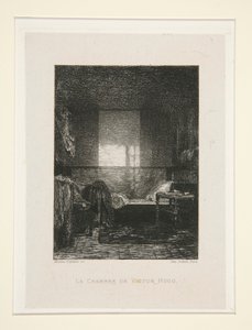 维克多-雨果的卧室》（La chambre de Victor Hugo），选自《维克多-雨果》（Chez Victor Hugo）组曲第 11 幅。 作者 马克西姆·拉兰（Maxim Lalanne）