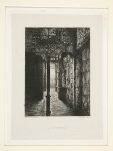 Le Vestibule》，选自《维克多-雨果》（维克多-雨果）组曲第 3 幅。 作者 马克西姆·拉兰（Maxim Lalanne）