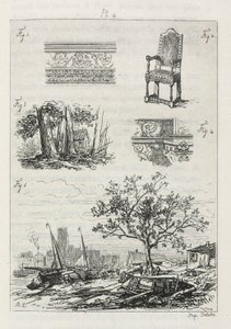 强水雕刻条约：1866年第4版。 作者 马克西姆·拉兰（Maxim Lalanne）