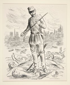 九幅无标题政治题材版画 作者 马克西米利安·卢斯（Maximilien Luce）