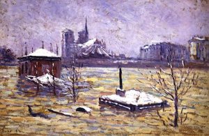 洪水 作者 马克西米利安·卢斯（Maximilien Luce）