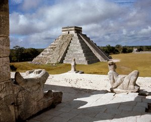 来自勇士神庙的城堡，750-1200 作者 玛雅人