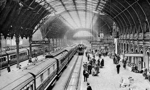 伦敦帕丁顿车站（Paddington Station），1926-1927年。