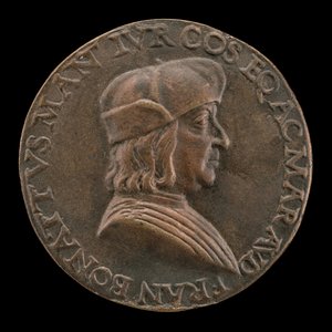 Francesco Bonatti, Mantuan律师[正面], 约1510年。 作者 米