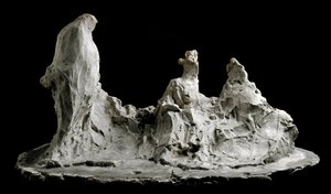 Medardo Rosso (1858-1928) Barzio，Museo Medardo Rosso 在花园雕塑中的对话 作者 梅达多·罗索（Medardo Rosso）