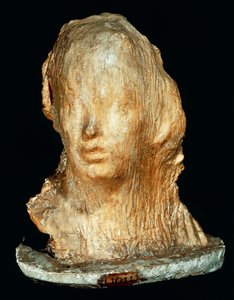 看哪，孩子》，约1906年，梅达多-罗索（1858-1928），石膏，52x42x32厘米 作者 梅达多·罗索（Medardo Rosso）