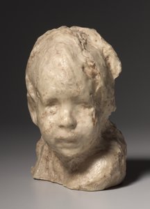 犹太男孩，约1892年（石膏上的蜡） 作者 梅达多·罗索（Medardo Rosso）