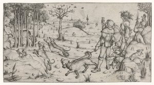 猎鹿 作者 阿姆斯特丹内阁大师