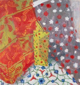 纸上静物，2011 年（布面油画）