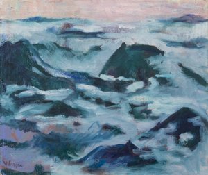 十二缥缈峰，2016（布面油画）