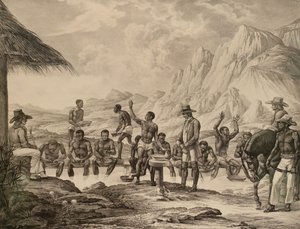 钻石的清洗，库拉里诺，1823-1831。 作者 迈尔