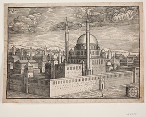 可能是塞利姆一世清真寺 作者 梅尔基奥尔（Melchior Lorck）