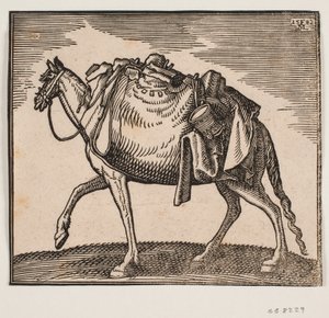 重装马 作者 梅尔基奥尔（Melchior Lorck）