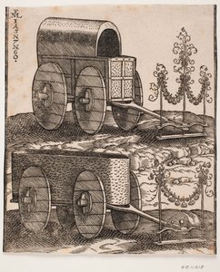 两辆马车 作者 梅尔基奥尔（Melchior Lorck）