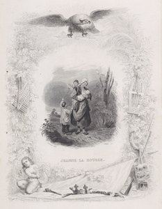 红头发的让娜》，选自《贝朗热之歌》，1829年。