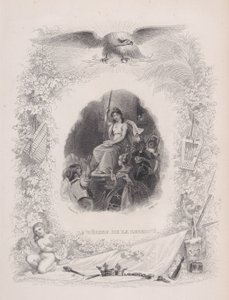 自由女神》，选自《贝朗热之歌》，1829年