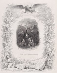 走私者》，选自《贝朗热之歌》，1829年