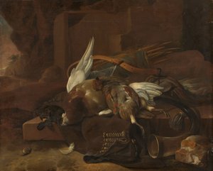 猎人的行囊 作者 Melchior d'Hondecoeter