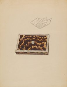 卡片盒，约1936年。 作者 梅丽塔·霍夫曼