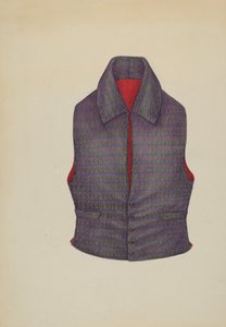 马甲，约1937年。 作者 梅丽塔·霍夫曼
