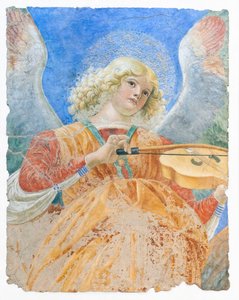 音乐天使，约 1480 年（壁画） 作者 Melozzo da Forli