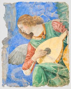 音乐天使，约 1480 年 作者 Melozzo da Forli