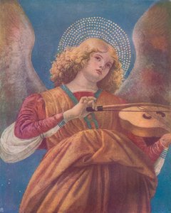 小提琴壁画的音乐天使，十五世纪 作者 Melozzo da Forli