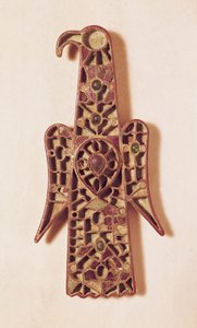 鹰形胸针（金属和珐琅） 作者 Merovingian