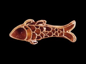Fibule（法国），6世纪的作品。圣日耳曼拉伊博物馆