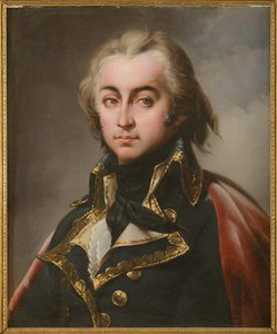 Jean Baptiste Cyrus de Timbrune de Thiembronne, Comte de Valence (1752-1822), dit Valence - by Blondel, Merry Joseph (1781-1853). Oil on canvas. Dimension : 65x54 cm. Private Collection 作者 快乐的约瑟夫·布朗德尔