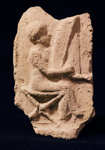 竖琴手，公元前1830-1600 作者 美索不达米亚