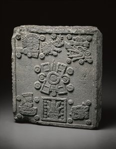 Motecuhzoma II加冕石 作者 墨西哥学校